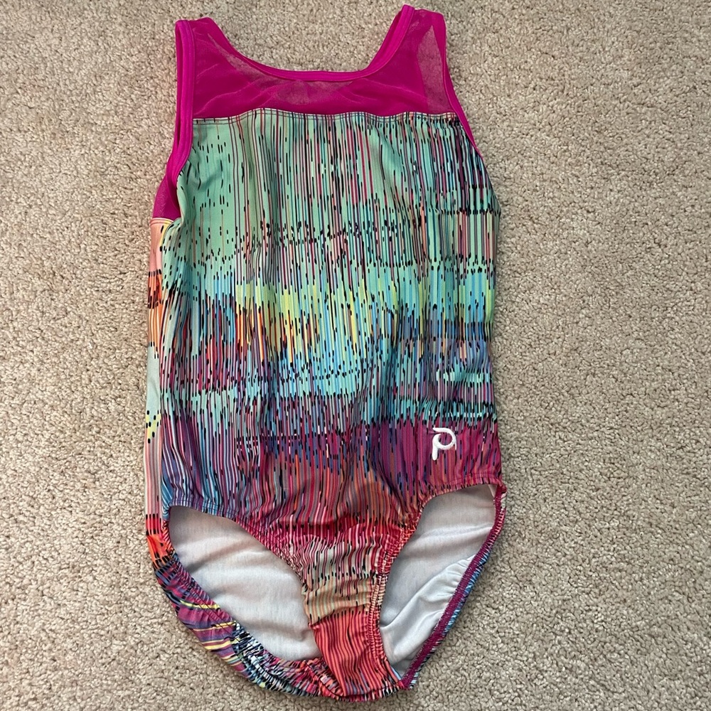 Plum gymnastics leotard
